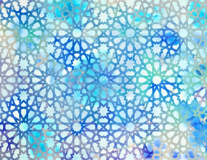 欧式花纹底纹设计背景蓝色