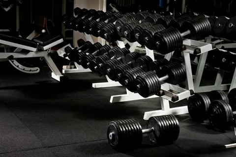 健身俱乐部内部摄影