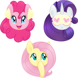 小马头像素材卡通简笔