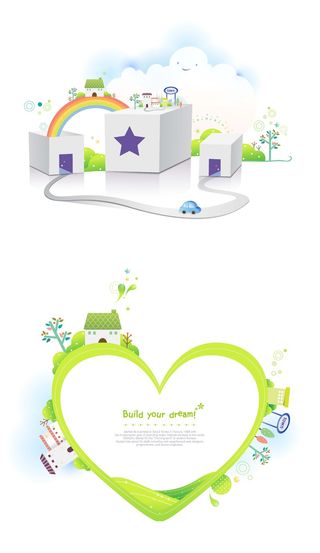 简约风名片海报边框图框素材AI矢量图 (78)