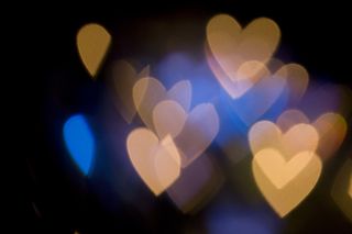 单反大光圈虚化光斑摄影设计素材背景