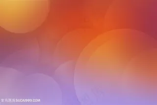 红色唯美光斑模糊背景高清图片