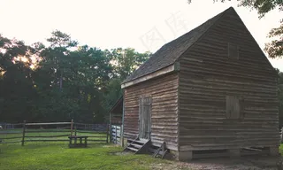 乡村田园风光小屋图片