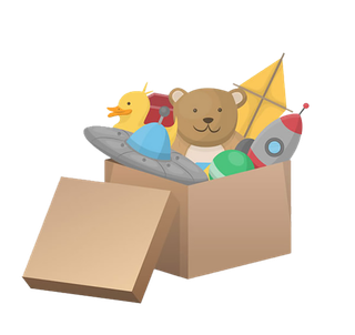 卡通纸箱玩具