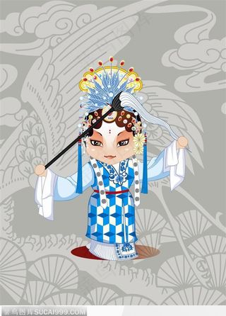 【水田纹坎肩】秋江之陈妙常