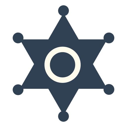 警长徽章 PNG免抠(512x512)