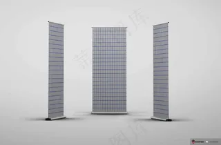 易拉宝样机 易拉宝效果图