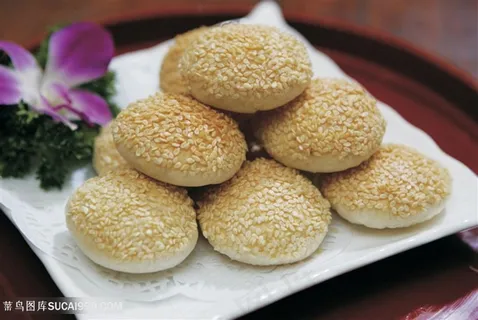 粗粮胡麻饼的美食图片 粗粮胡麻饼的美食图片