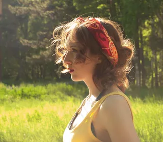 清新女生头像图片