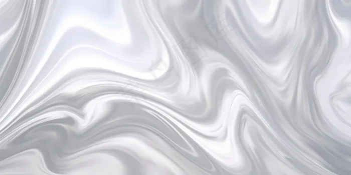c4d银色流动波纹酸性风格海报背景(1536x768)