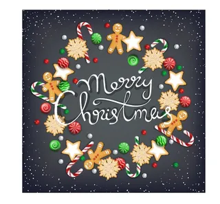 圣诞节圣诞树圣诞老人闪亮装饰电商促销折扣海报