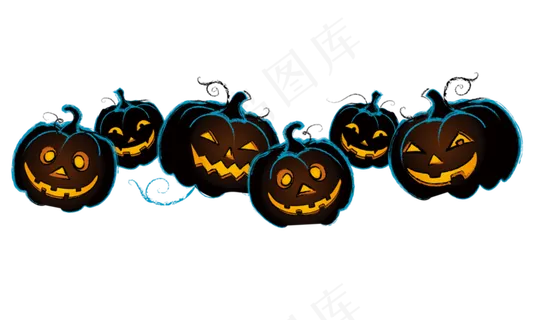 万圣节节日元素南瓜