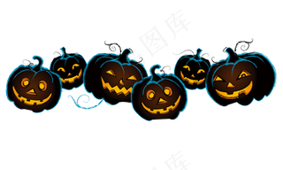 万圣节节日元素南瓜