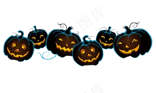 万圣节节日元素南瓜