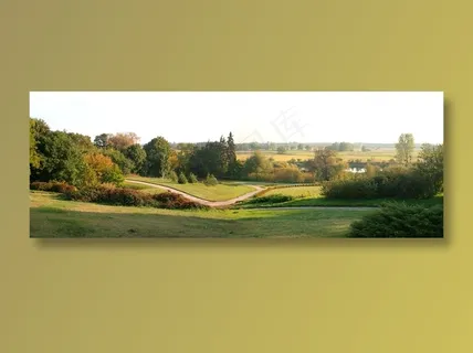 宽广的树林草原