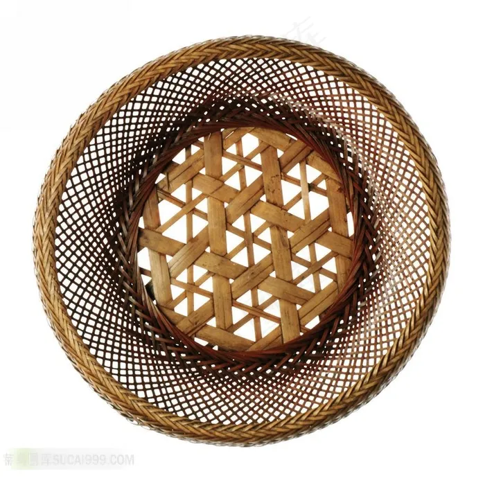 精美竹箩素材