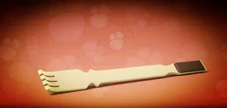 竹木制成长条手型