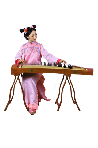 50免抠元素 免抠摄影 美女 人物 服装 古风 演奏