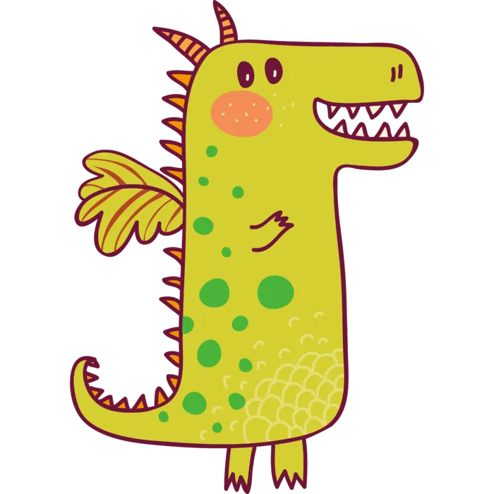 卡通恐龙生日宝宝宴派对素材恐龙派对免扣素材