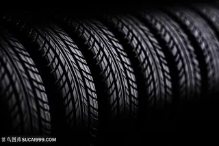 轮胎特写写真高清图片