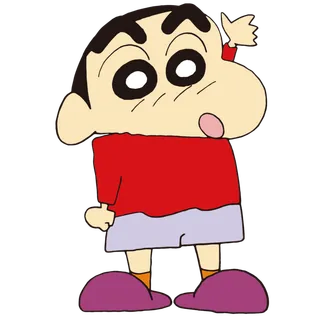 蜡笔小新可爱人物免扣素材