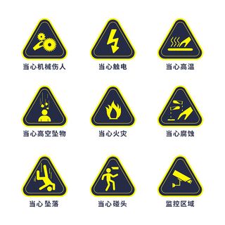 工地危险标识牌