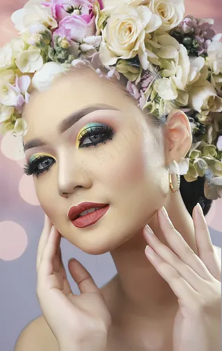 亚洲美女摄影艺术写真图片