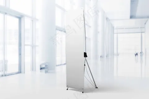 易拉宝样机 易拉宝效果图