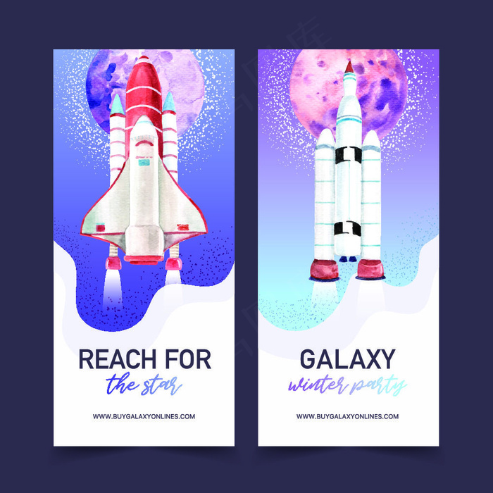 太空宇航员插画eps,ai矢量模版下载