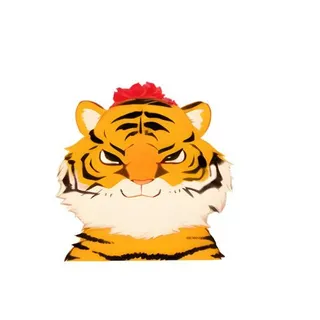 老虎动物免抠