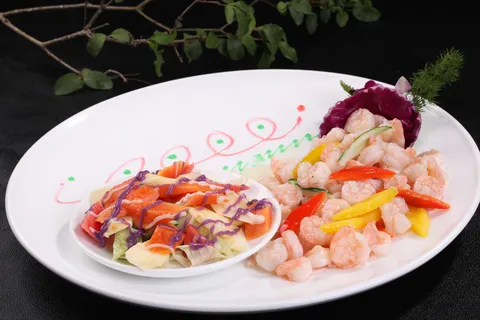 沙拉水晶虾仁 (1)