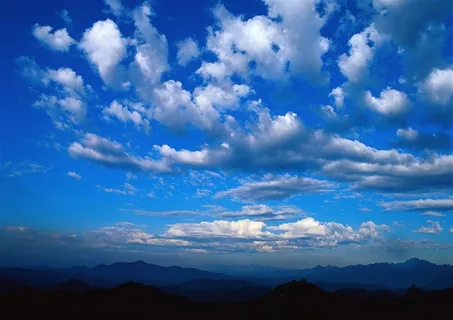 蓝天与白云摄影素材 蓝天与白云摄影素材