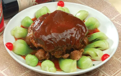 川菜东坡肘子美食图片-第2张