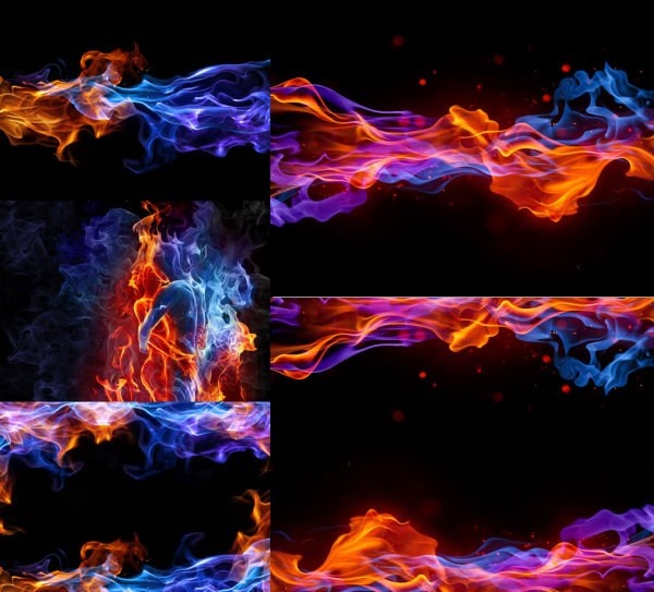 幻彩烟雾火焰