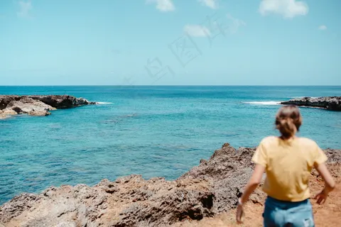 唯美蓝色大海风光图片 唯美蓝色大海风光图片