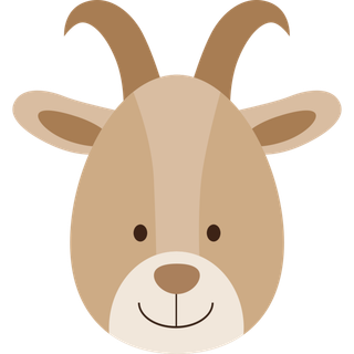 小羊简笔画图标