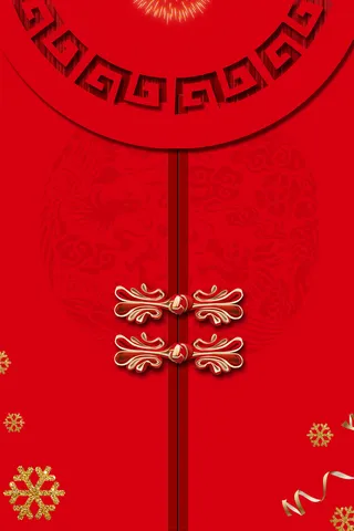 新年春节喜庆摄影楼背景图设计素材