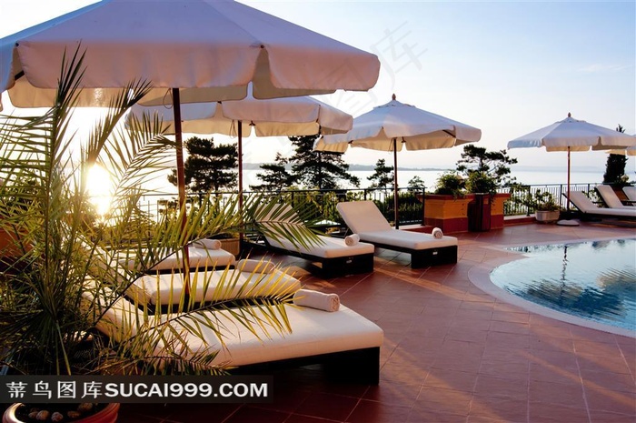 海边度假圣地高清图片