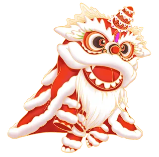 元旦新年春节舞狮