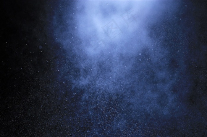 黑色蓝色星空背景