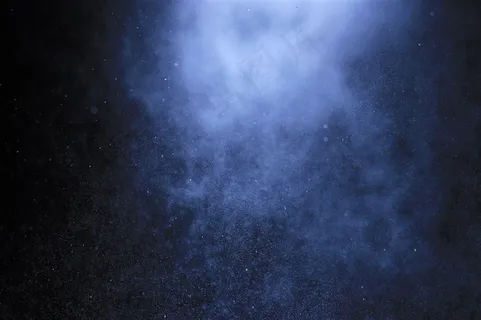 黑色蓝色星空背景