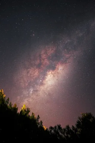 黑色星空摄影素材