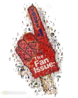 第一手势胜利人物数码拼贴造型