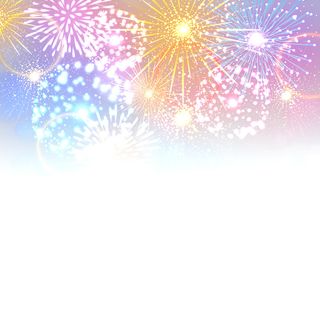 炫彩烟花背景