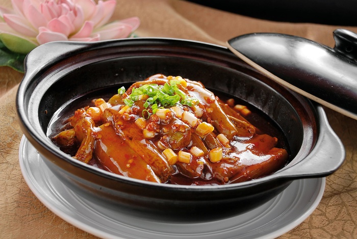 煲类火锅川菜特色菜鱼香茄子煲