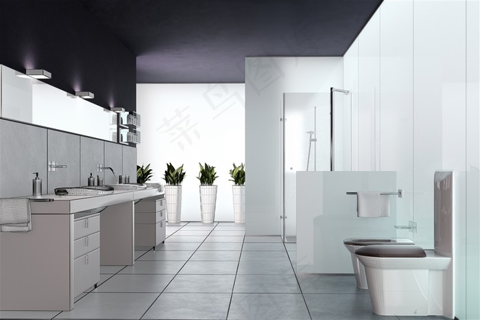 简约室内设计风格摄影高清图片