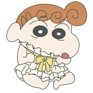 蜡笔小新可爱动画人物免扣素材