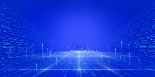 蓝色商务背景素材 科技背景素材②