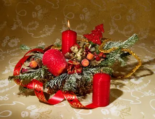 圣诞烛光素材图片下载