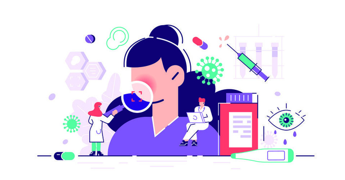 扁平化人物场景办公互联网等距ai矢量设计网页海报UI素材插画